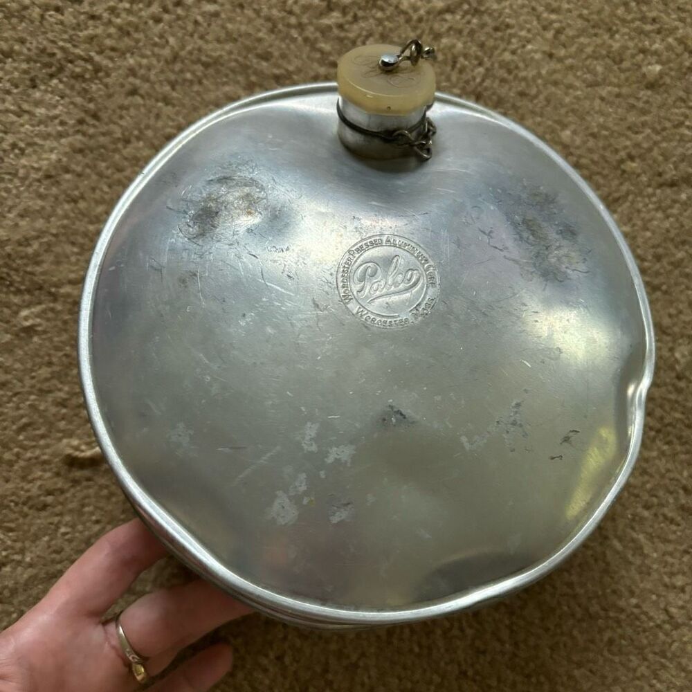 Palco Vintage Aluminum Canteen Worcester Mass